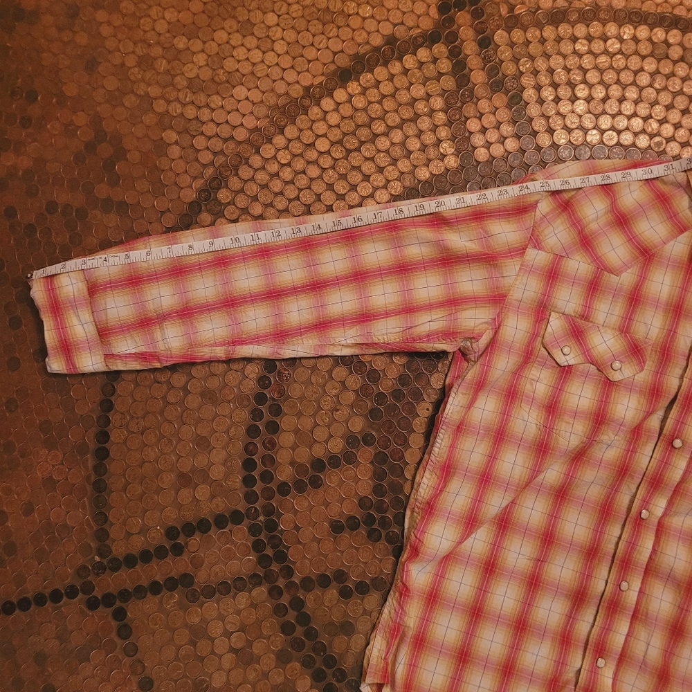 Large Cow boy button up shirt. - Picture 4 of 7